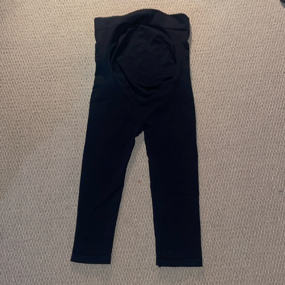 Blanqi cropped maternity leggings size small